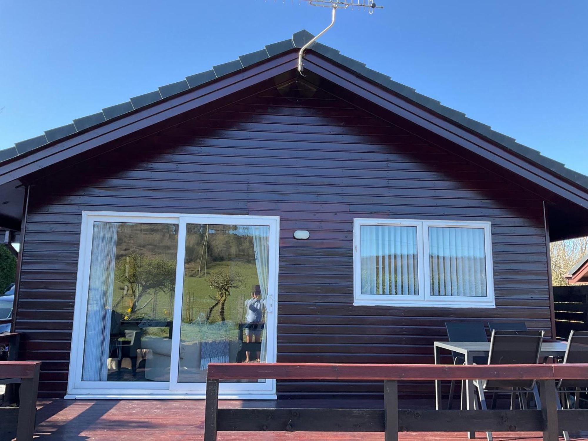 Heron Lodge, Edge Of Mabie Forest 邓弗里斯 外观 照片