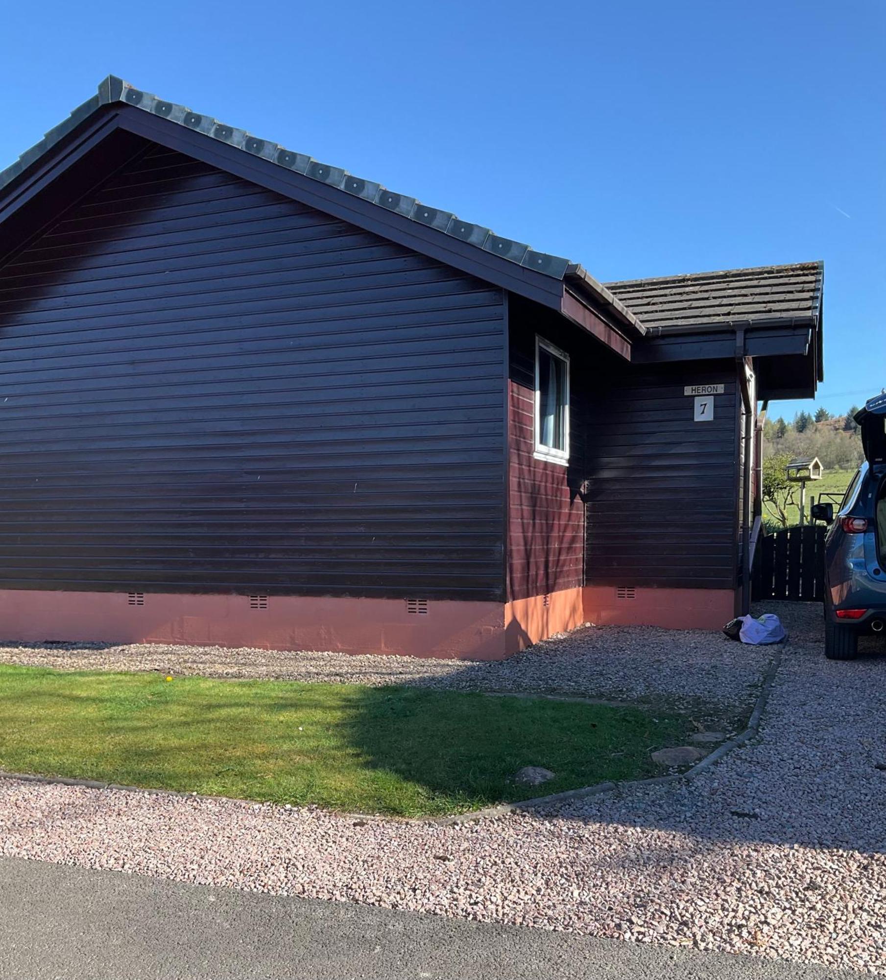 Heron Lodge, Edge Of Mabie Forest 邓弗里斯 外观 照片