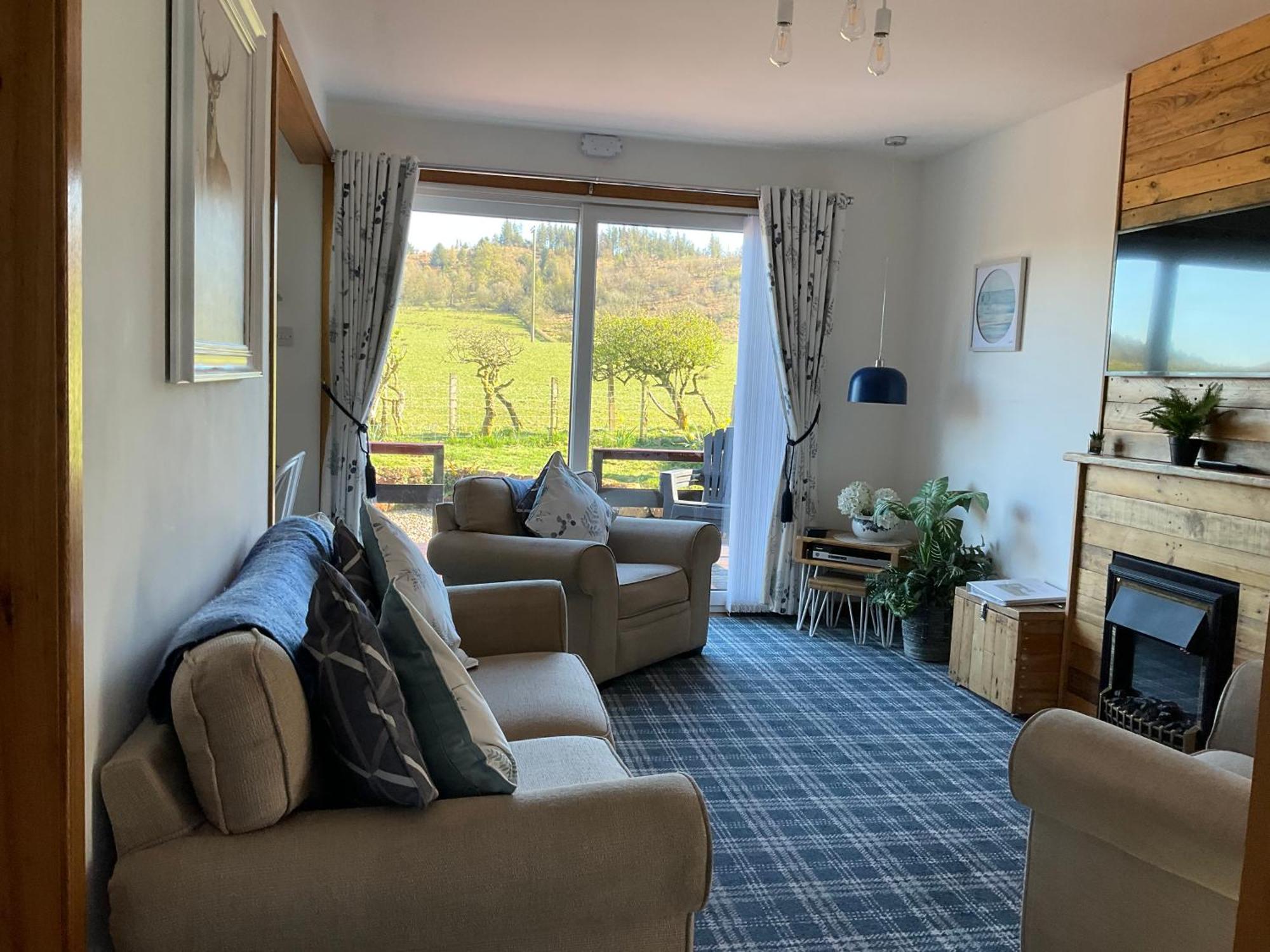 Heron Lodge, Edge Of Mabie Forest 邓弗里斯 外观 照片